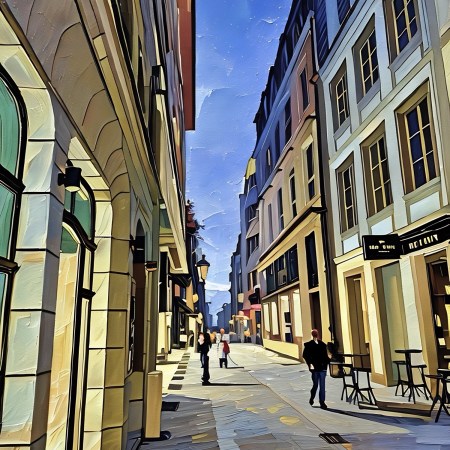 Luxembourg Streetscape 1
