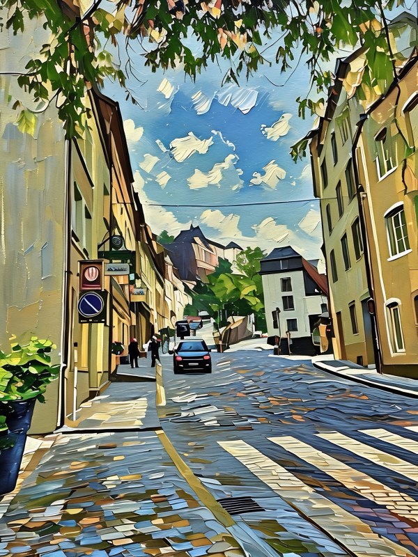 Luxembourg Streetscape 2