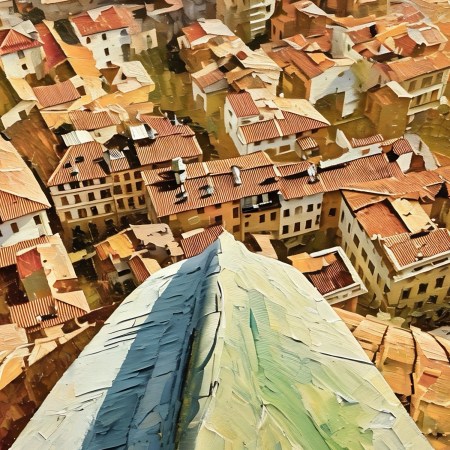 Florence Streetscape - View from El Duomo