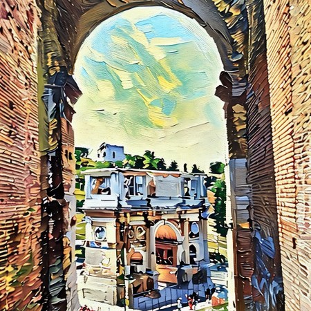Arch of Constantine - Rome