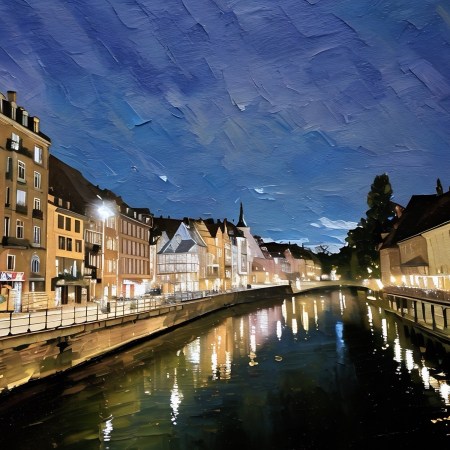Strasbourg at Night