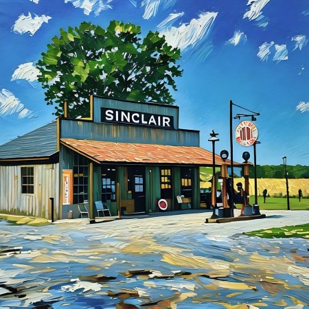 Sinclair Gas Station